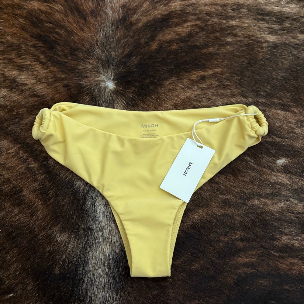 Mikoh Yellow Bikini Bottom